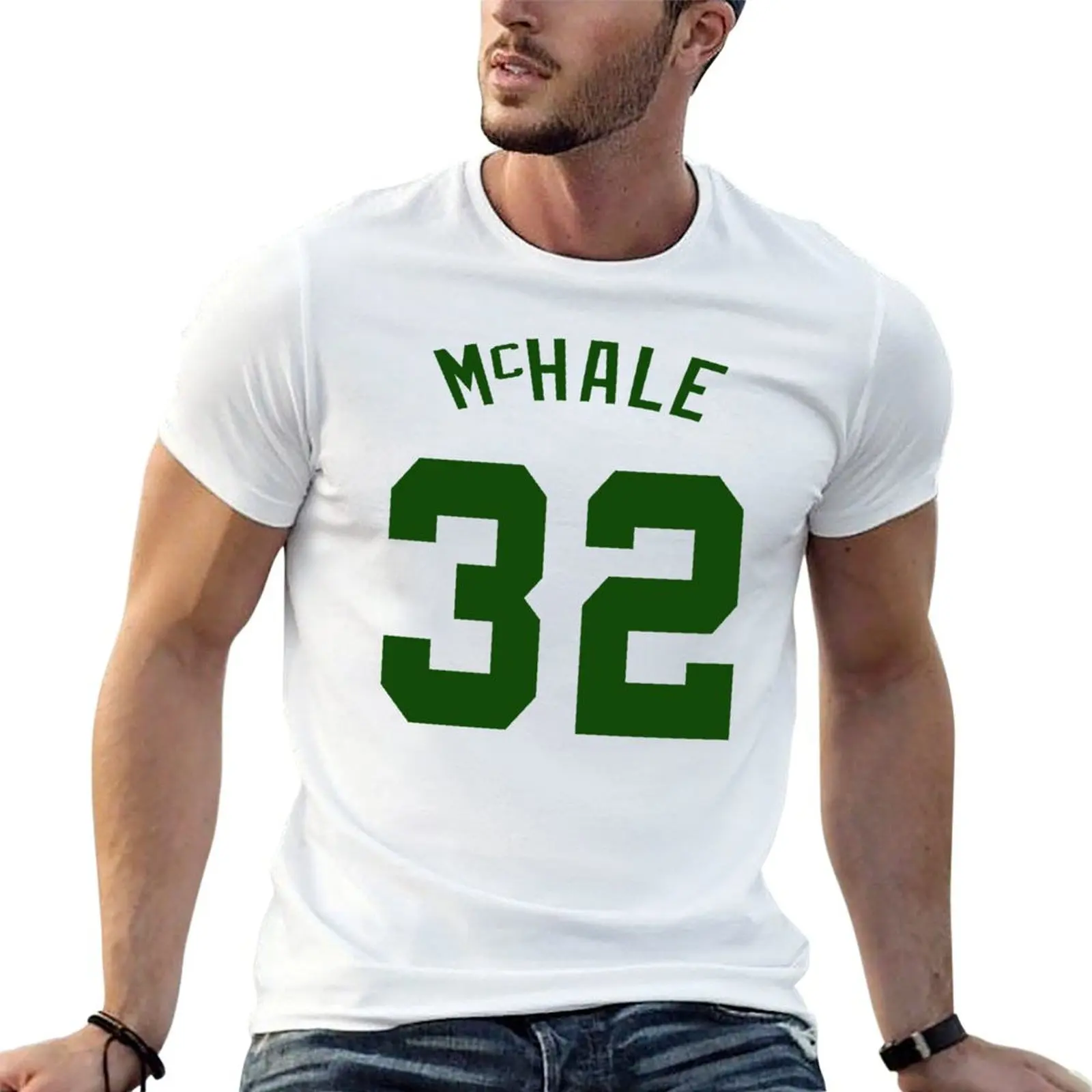 Kevin McHale T-Shirt Light Athletic Short Sleeve Tee Shirt