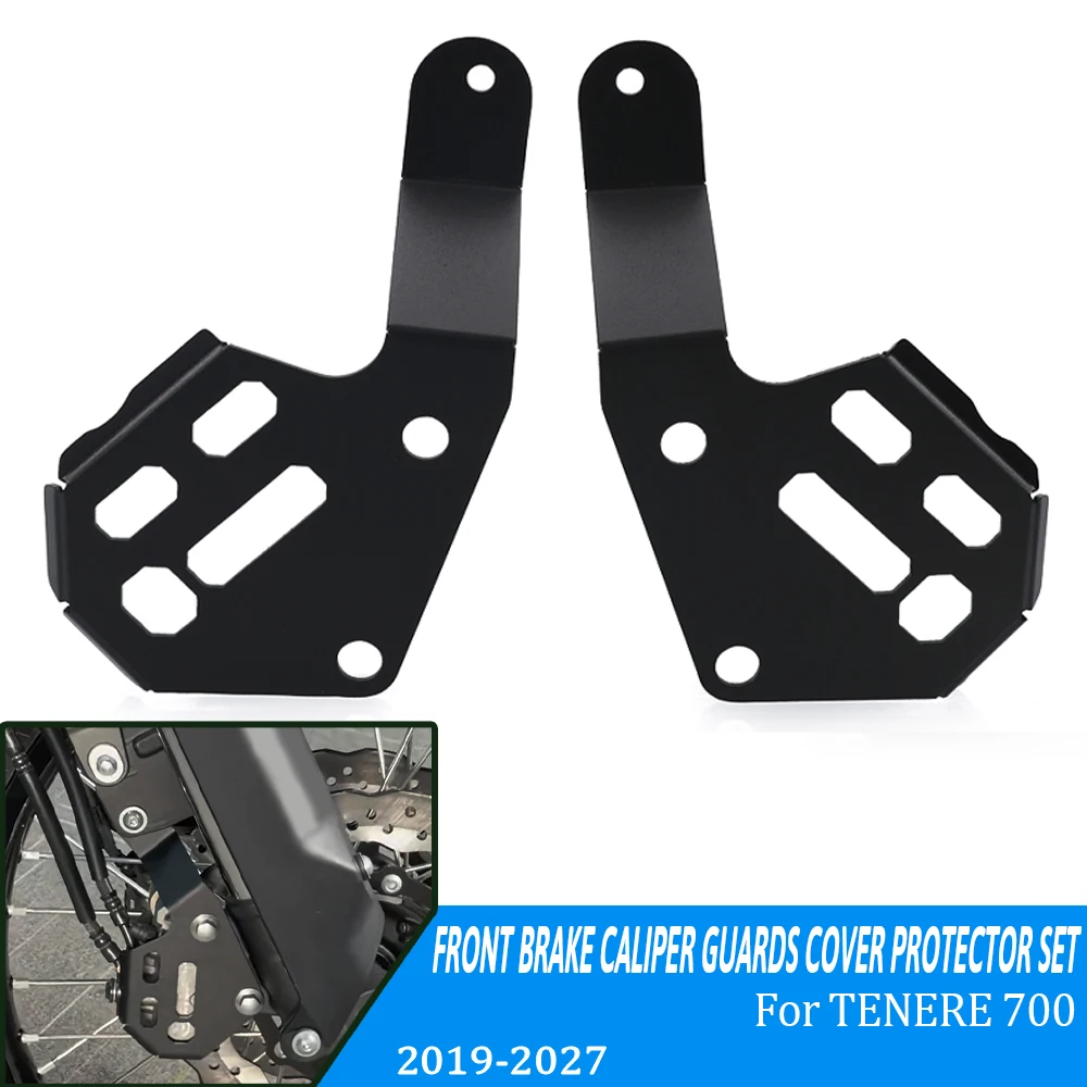 

Motorcycle Front Brake Caliper Guards Cover Protector Set For Yamaha XTZ700 Tenere 700 RALLY XTZ 700 World Raid 2019 2020-2027