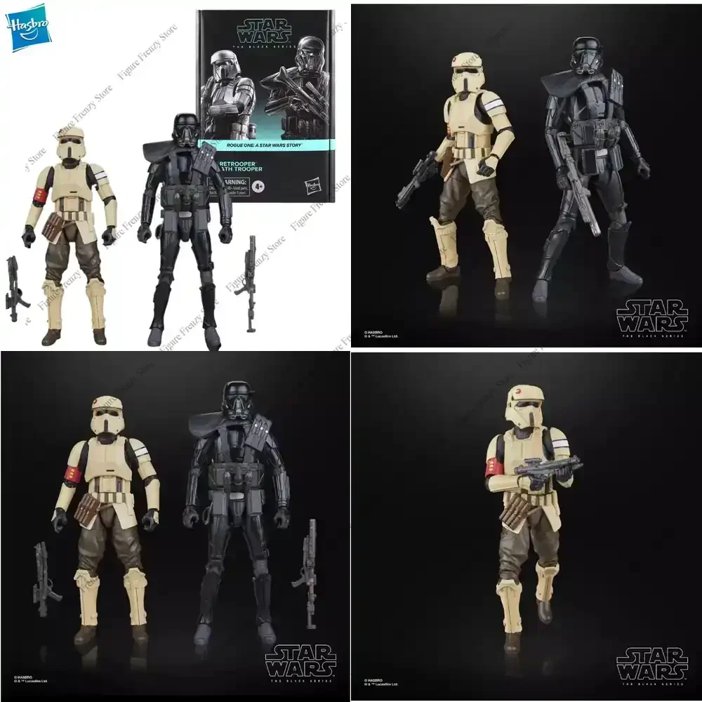 

Специальное предложение: Новая оригинальная фигурка для Hasbro Star Wars The Black Series Rogue One A Star Wars Story Shoretrooper Death