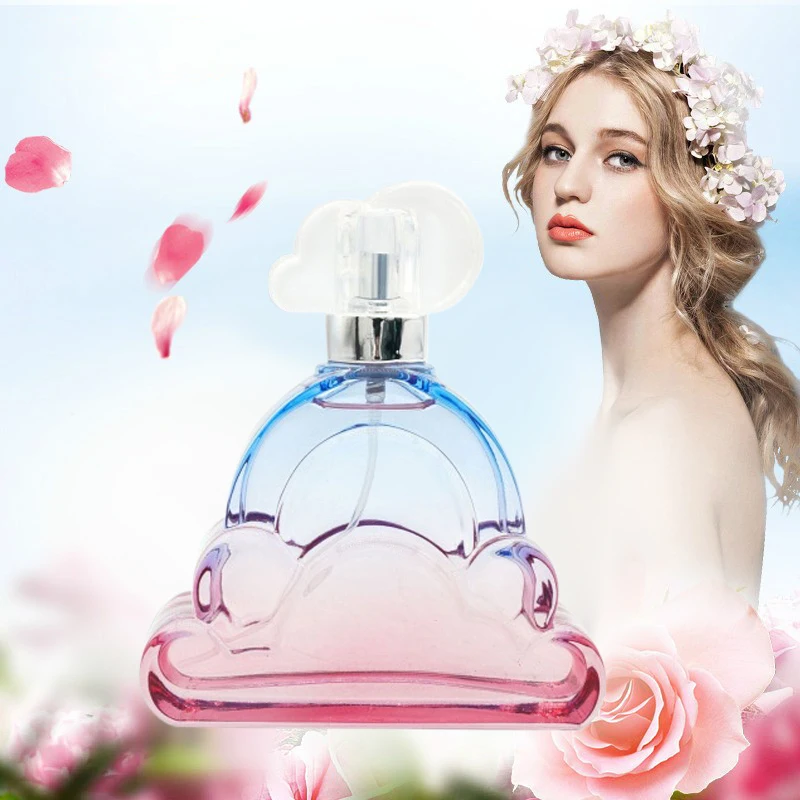 

Женские духи Cloud, 100 мл, цветочные фиолетовые розовые облака, парфюмерная вода, роскошный женский аромат, стойкий парфюм