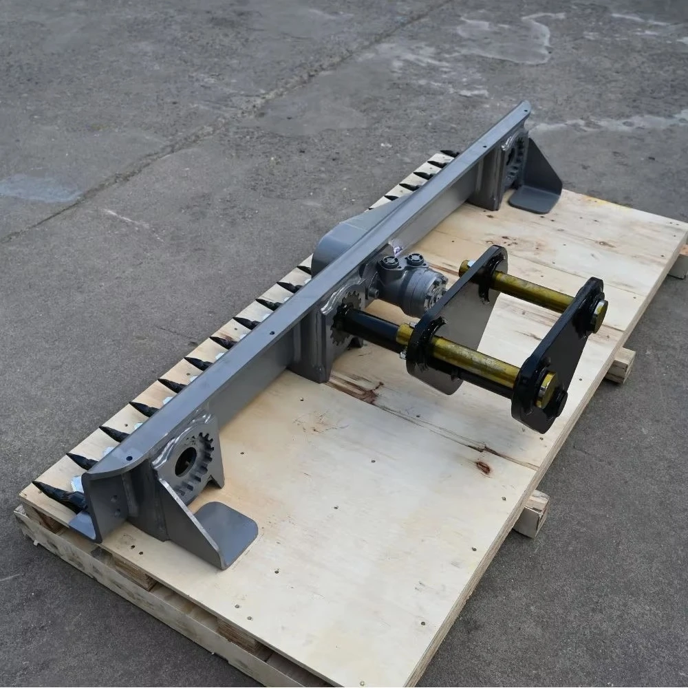 Excavator Mounted Hydraulic Flail Hedge Trimmer 1200mm Working Length Mower Grass Cutter