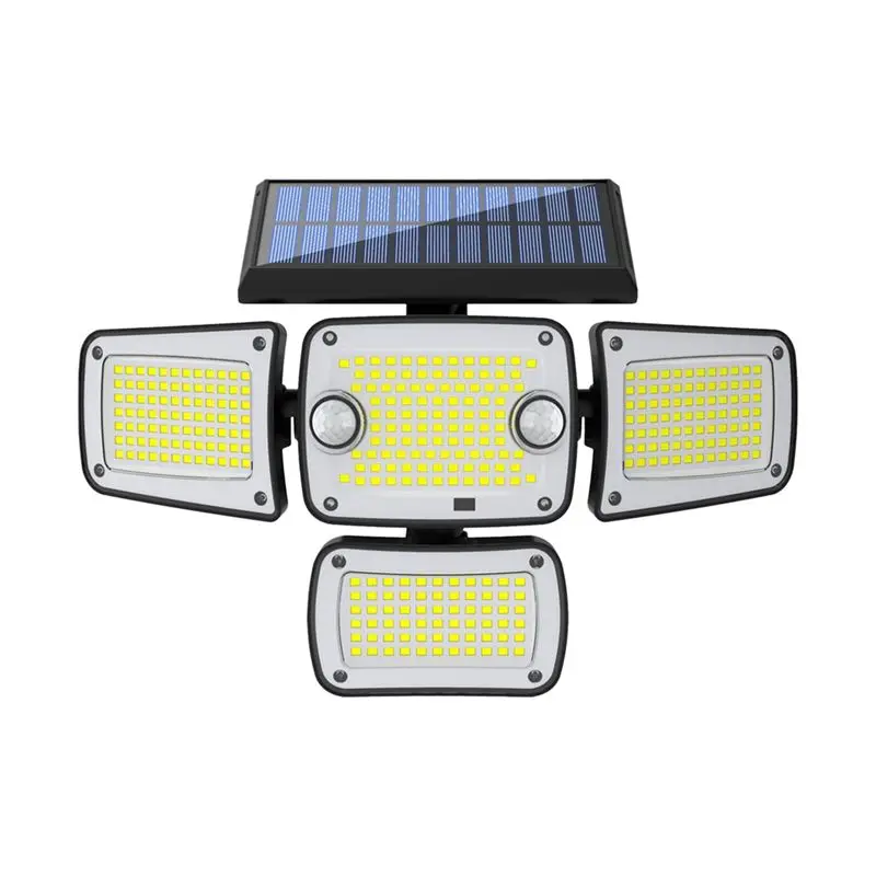 Solar Power Wall Lamp With Motion Sensor Solar Lights Waterproof Solar Powered Wall Lamp-A68E