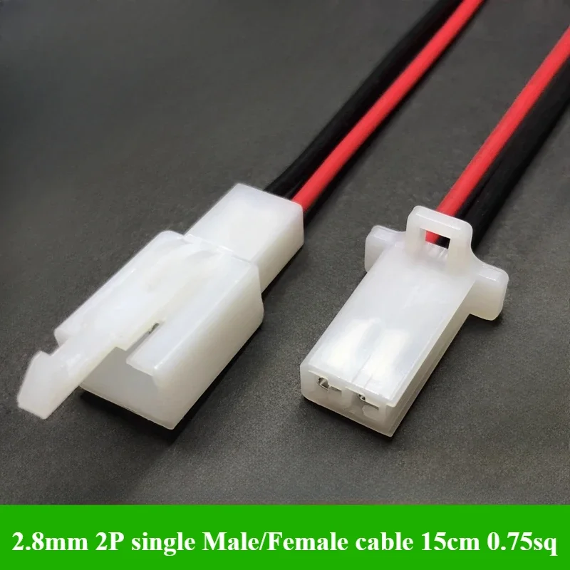 2.8mm 2/3/4/6/9 pin Automotive Quick connection Electrical wire connector Male Female cable terminal plug Kits Motorcycle