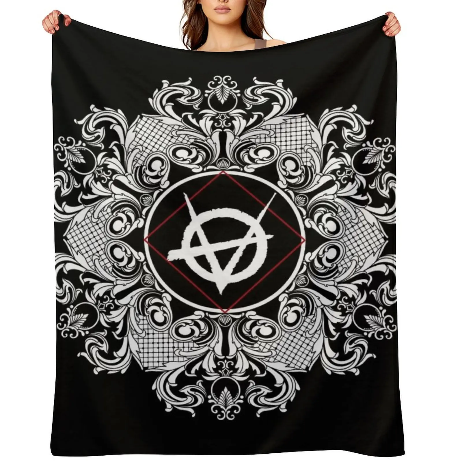 

Brujah - Vampire the Masquerade Clans Throw Blanket Blankets Sofas Of Decoration Sleeping Bag warm for winter Retros Blankets
