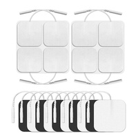 8/20/40pcs Self-Adhesive Electrode Pads Silicone Gel TENS Unit Replacement Patches for EMS Muscle Stimulator Acupuncture Massage