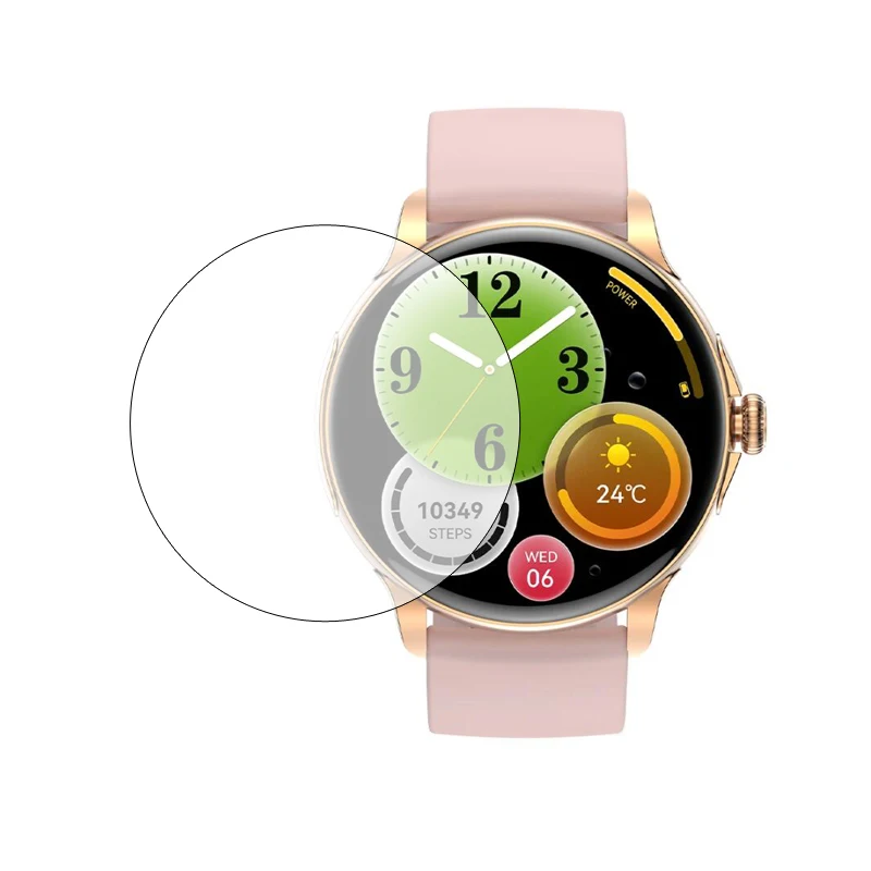 ฟิล์มป้องกันสมาร์ทวอทช์ใสนิ่ม TPU 5ชิ้นสำหรับ V72โคลมี่สมาร์ทวอท์ชอุปกรณ์ป้องกันหน้าจอ
