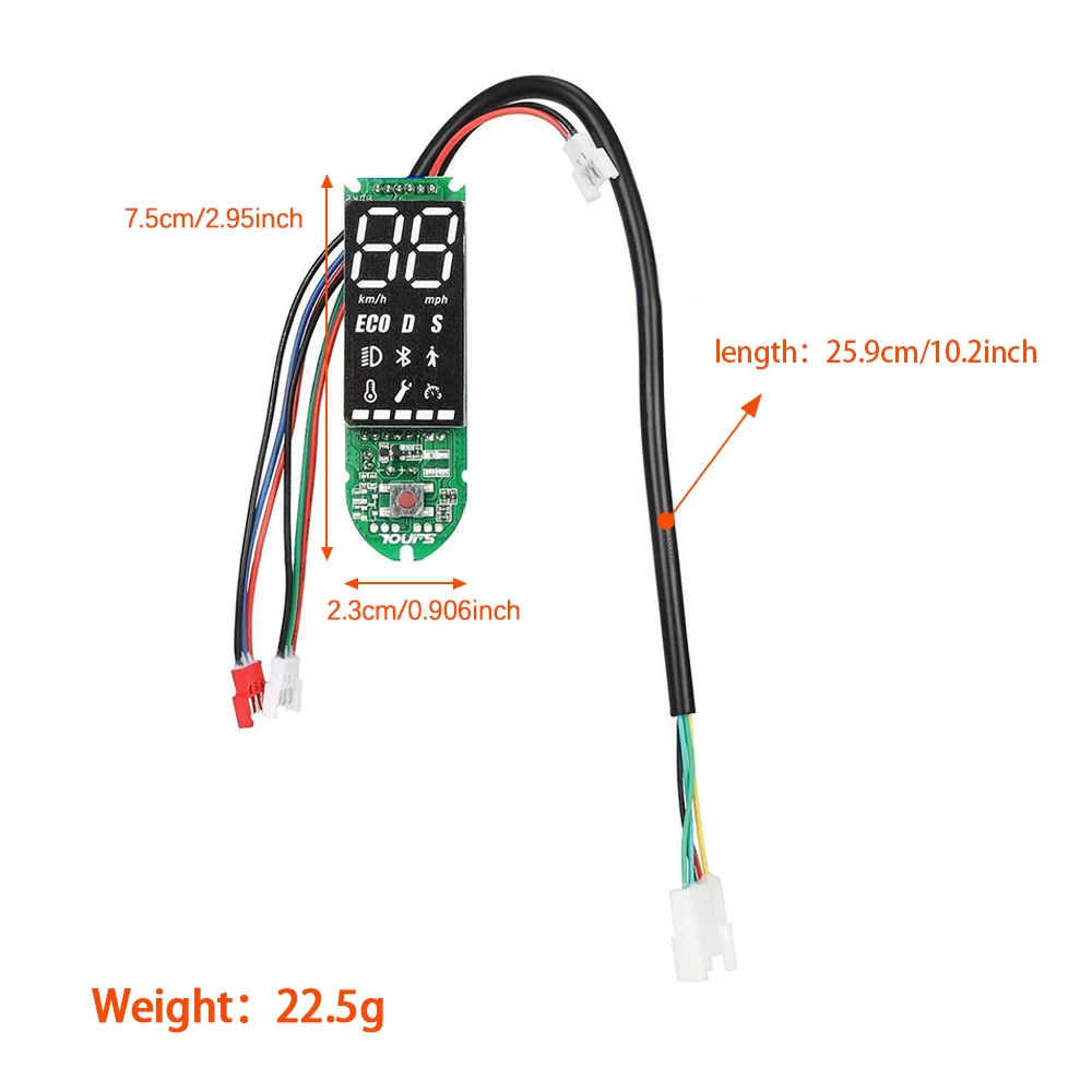 Durable Electric Scooter Controller Board  Digital Display Function Controller  6PCS For Xiaomi M365/Pro Scooter Parts