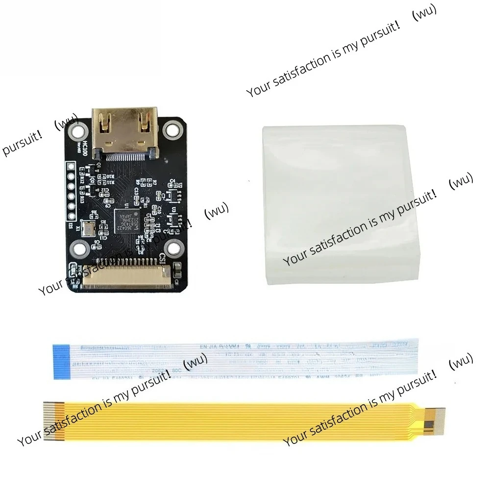 Standard HDMI for Raspberry Pi 4B, 3B, 3B +, Zero W compatible with CSI-2 adapter board input, supports up to 1080p25fp