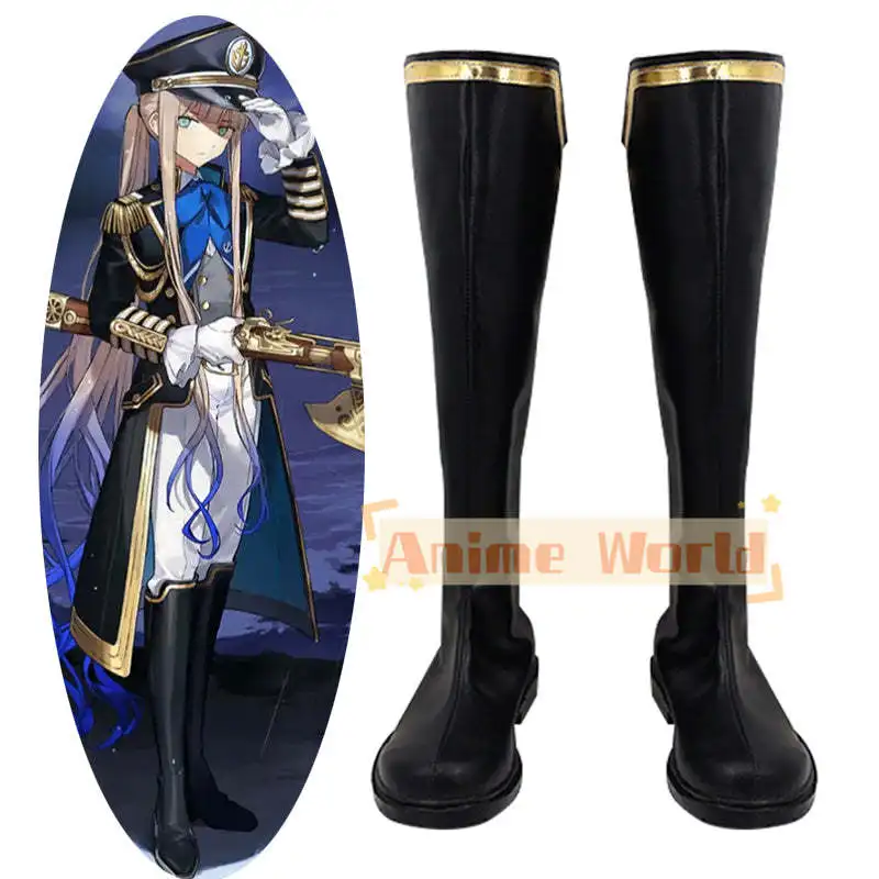 

Fate Grand Order FGO Noah Nemo Shoes Сапоги для косплея Хэллоуин Карнавальные сапоги на заказ