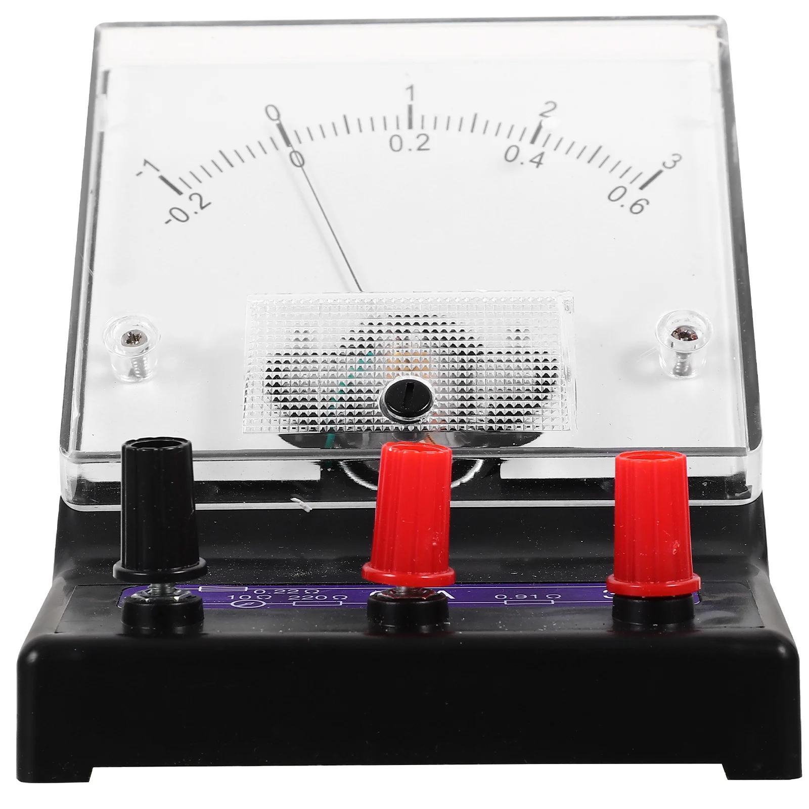

1Pcs Reliable Physics Ammeter Experiment Equipment Metal Plastic Construction Improve Imagination Ammeter