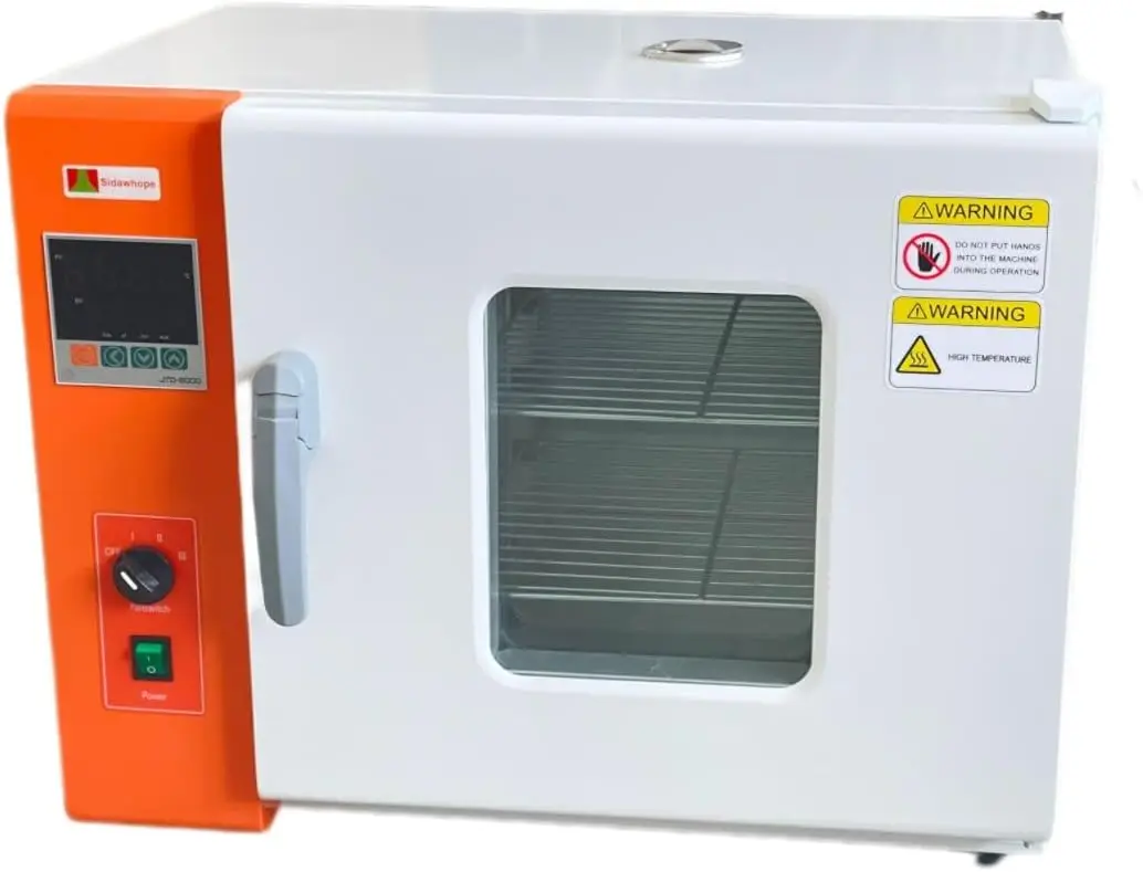 

Digital Forced Air Convection Drying Oven 14x14x14 Inch Chamber Temperature Control Adjustable Fan Kiln RT 300 Large Capacity