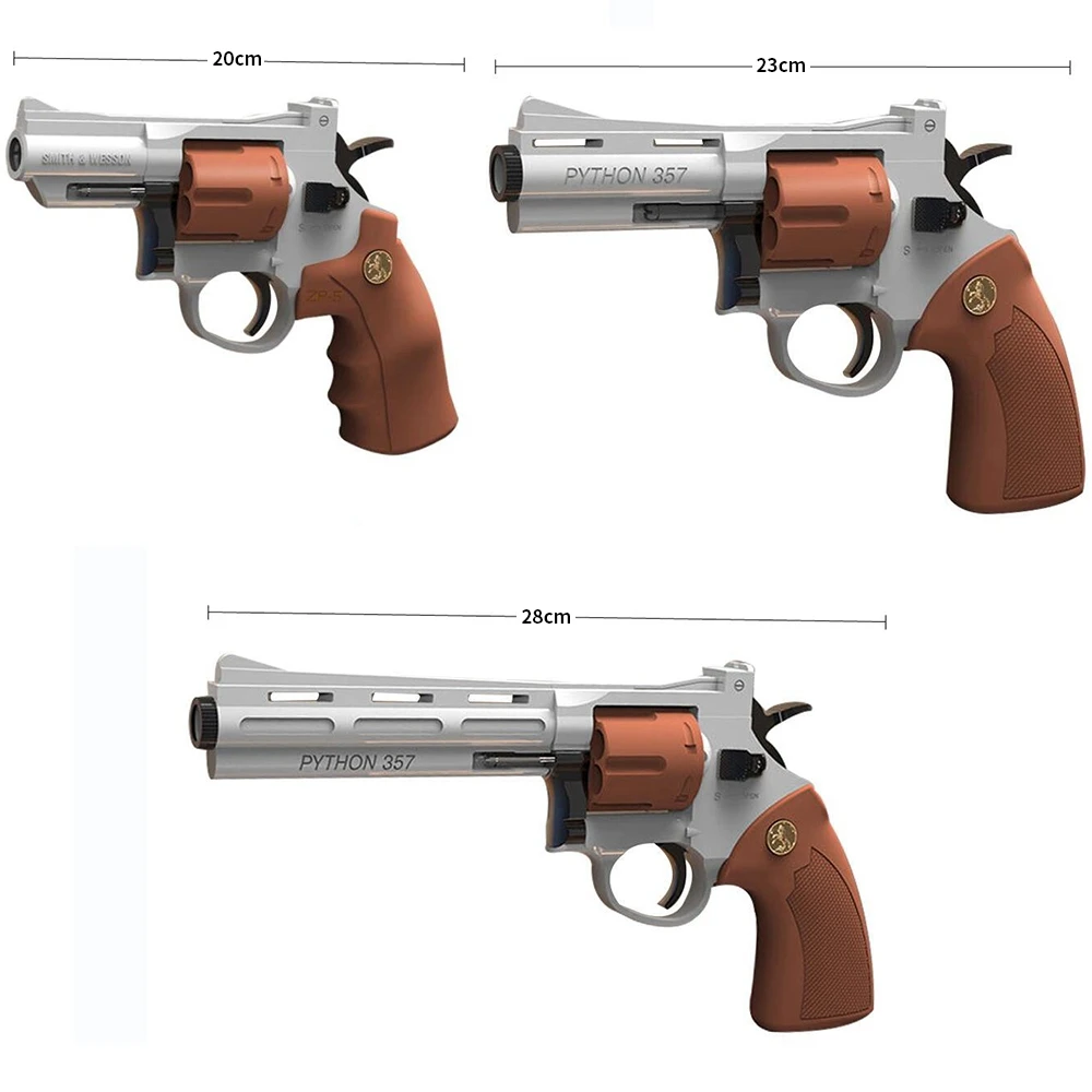 Revolver Pistol ZP5 Launcher Veilige Zachte Kogel Speelgoed Pistool Model Airsoft Pneumatische Shotgun Gun Pistola Voor Kinderen Jongens Volwassenen