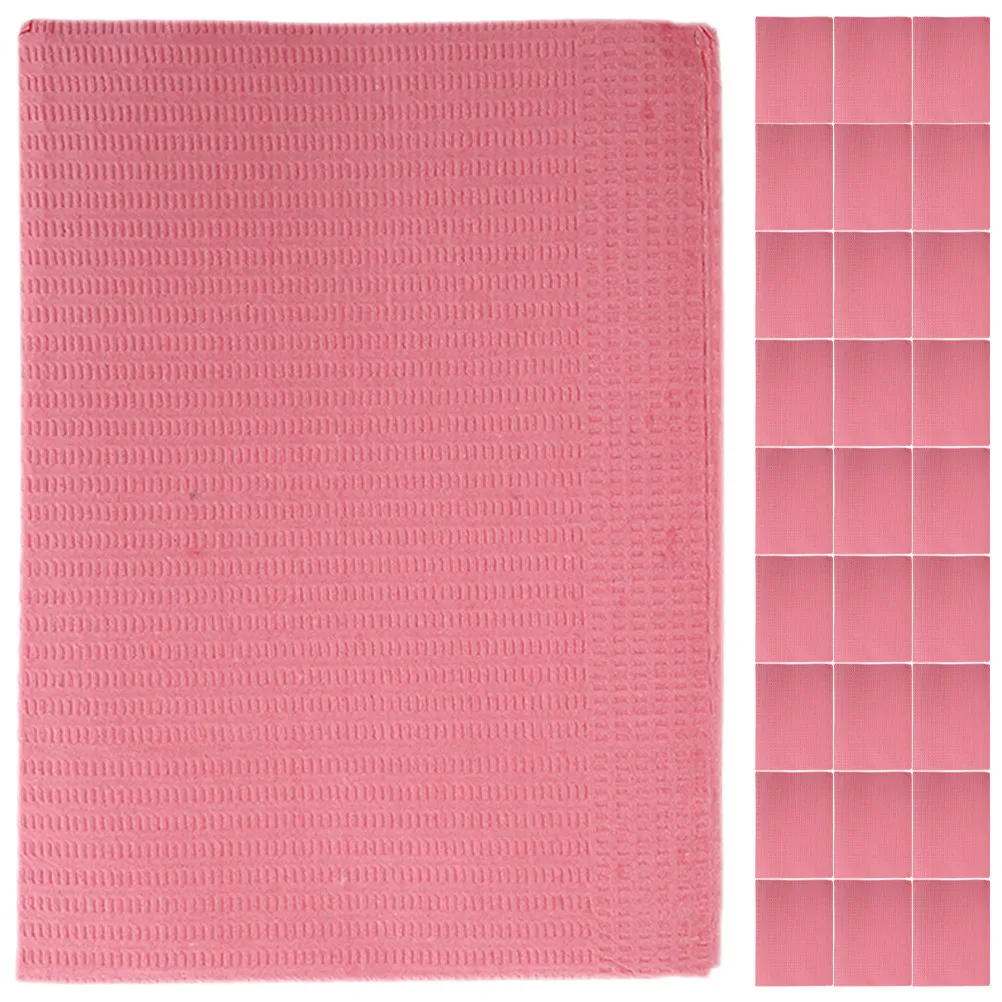50Pcs Waterproof Dental Bibs Disposable Table Covers Clean Pads for Tattoo Microblading Nail Art Spa Use Dental Bibs
