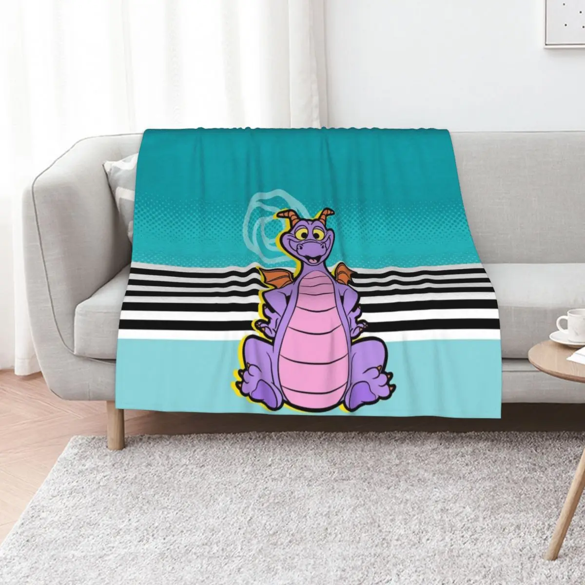 

Bold Figment Throw Blanket Large Hairy Warm Hairys Blankets
