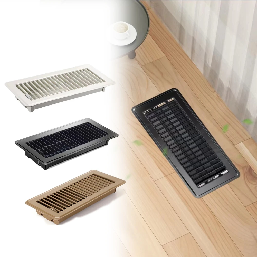 Elastic Ventilation Floor Register Filter Pocket Floor-Standing Dust Collection Grille Anti-blocking Air Cover Floor Vent Covers