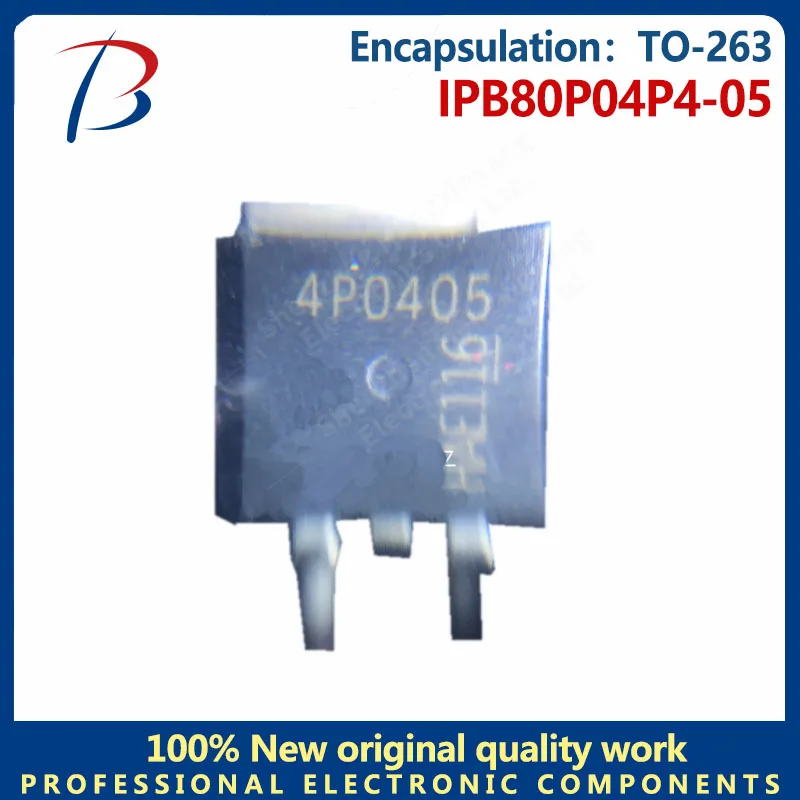 5PCS IPB80P04P4-05 FET N-channel silk screen 4P0405 package TO-263 parameters 40V80A