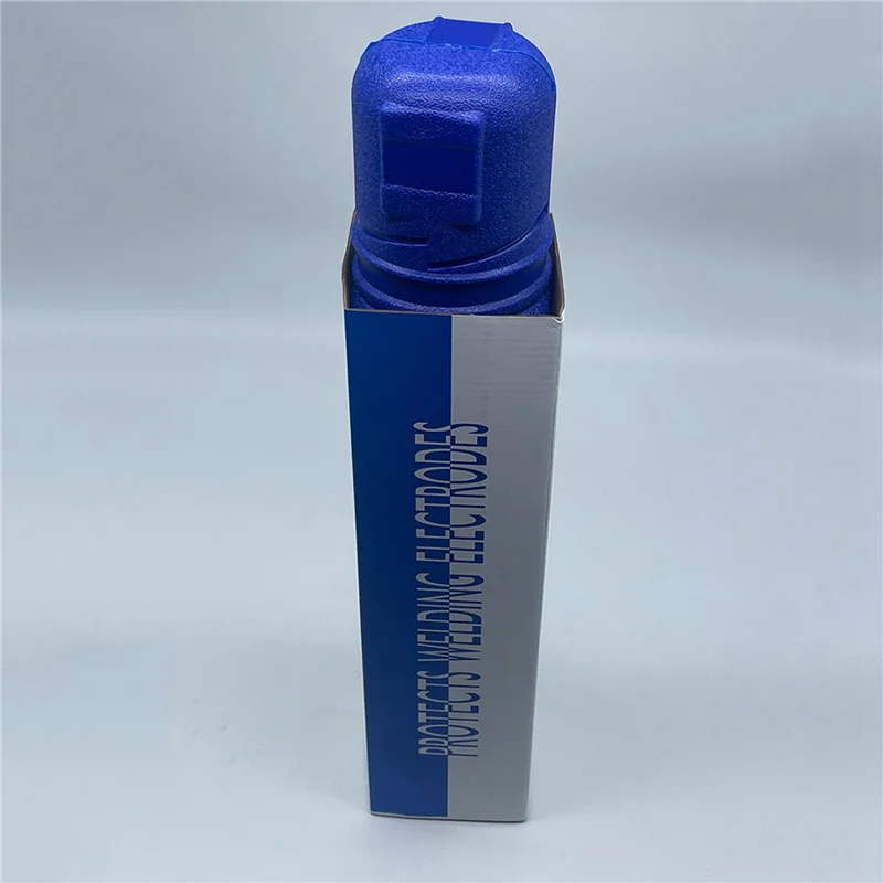 

【Superdeals】3X Blue 14.3LB Guard Welding Weld Electrode Rod Storage Tube Container Hold Cannister With Straps