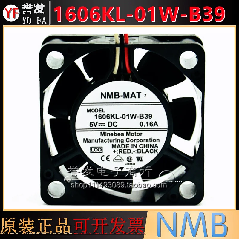 NEW ORIGINAL 1606KL-01W-B39 5V 0.16A 4015 40x40x15mm COOLING FAN RADIATOR