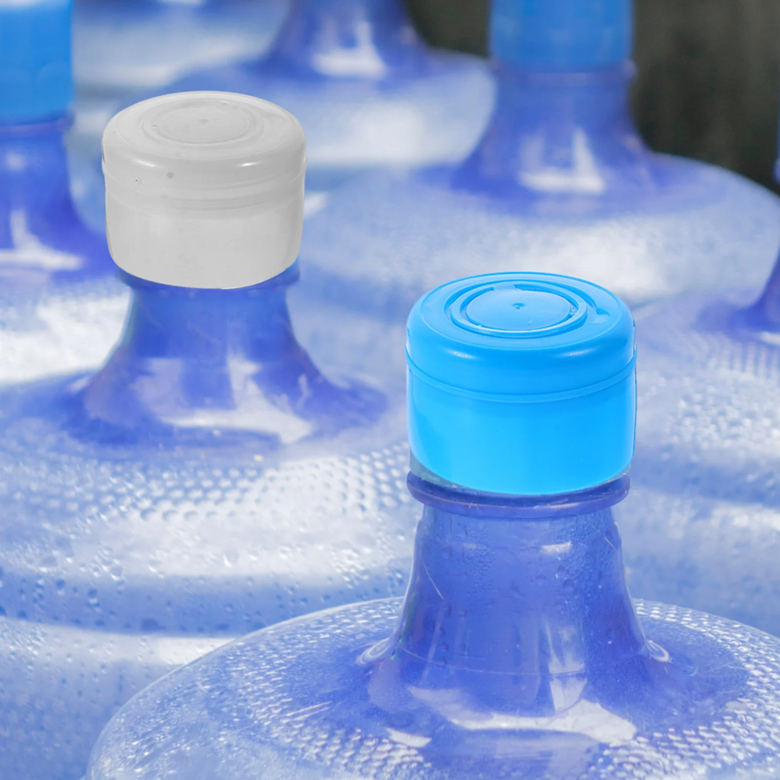 

40Pcs Water Bucket Lids High Quality Plastic Reusable Sealing Caps for Jug Bottle Tighten Creative Thread Design Home Use
