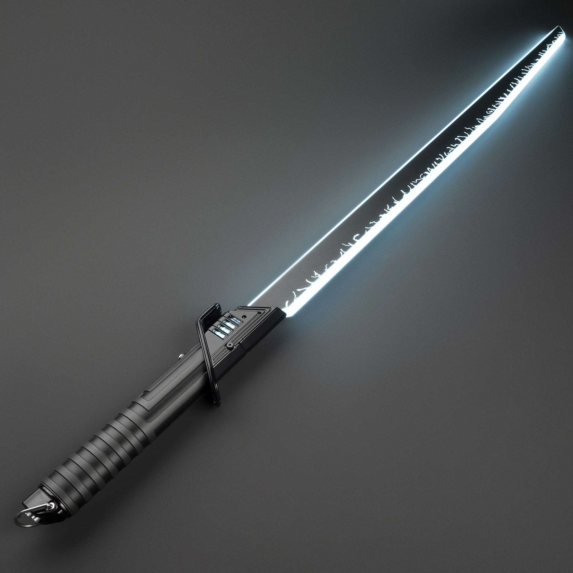 DamienSaber Dark Saber Xeno3.0 Pixel Sensitive Smooth Swing Lightsaber Heavy Dueling Metal Handle with 34 Sound Fonts Bluetooth