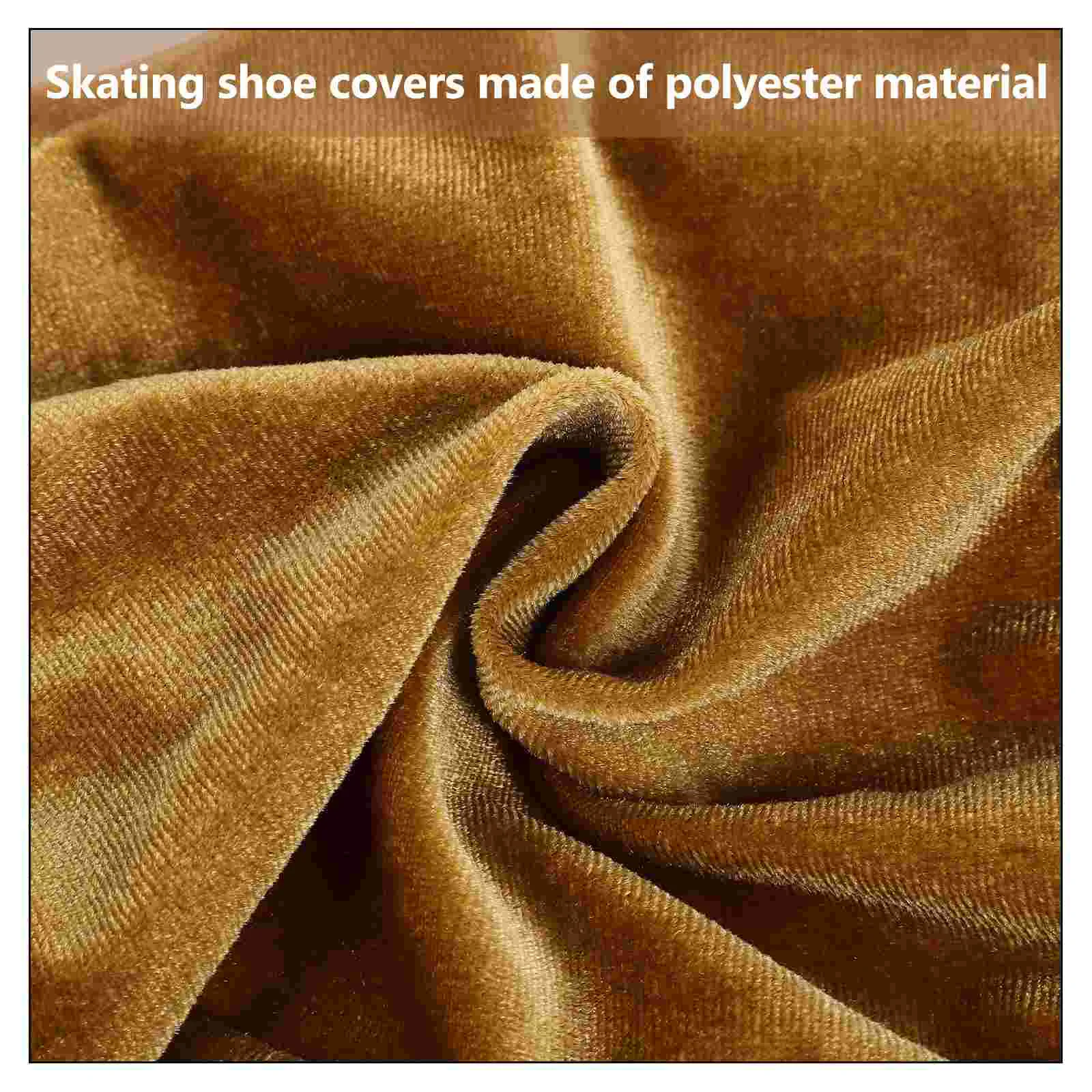 Figure Skates Covers Polyester Boot Protectors Portable Shoelace Ice Skating Shoes Blue Wear-resistant Men and Women