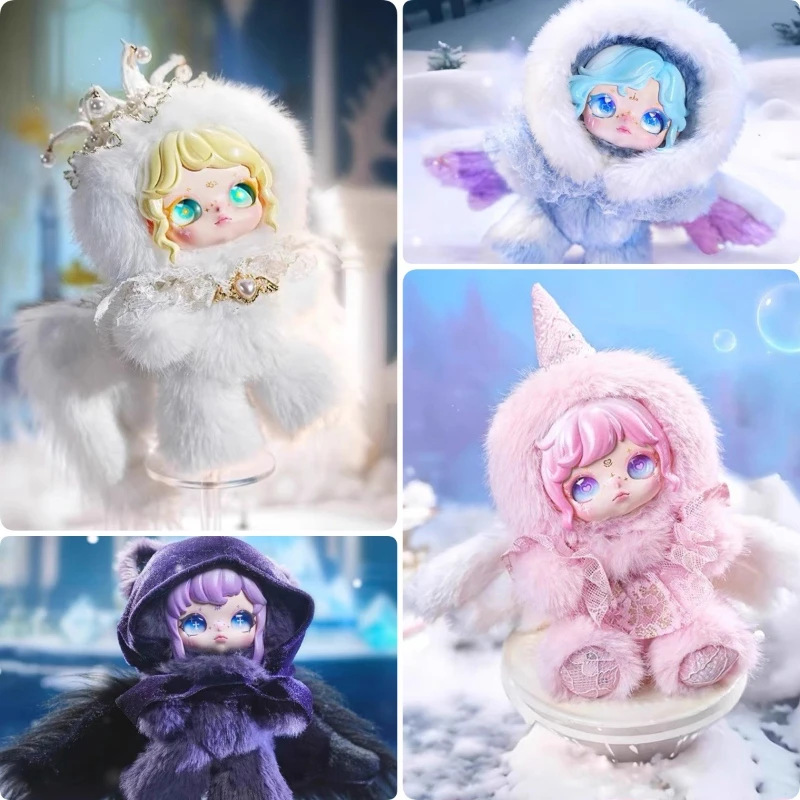 

Aria Whisper of Snow Traces Series слепая коробка Kawaii виниловая плюшевая кукла Mystery Box милая аниме-фигурка сумка кулон-сюрприз игрушка в подарок