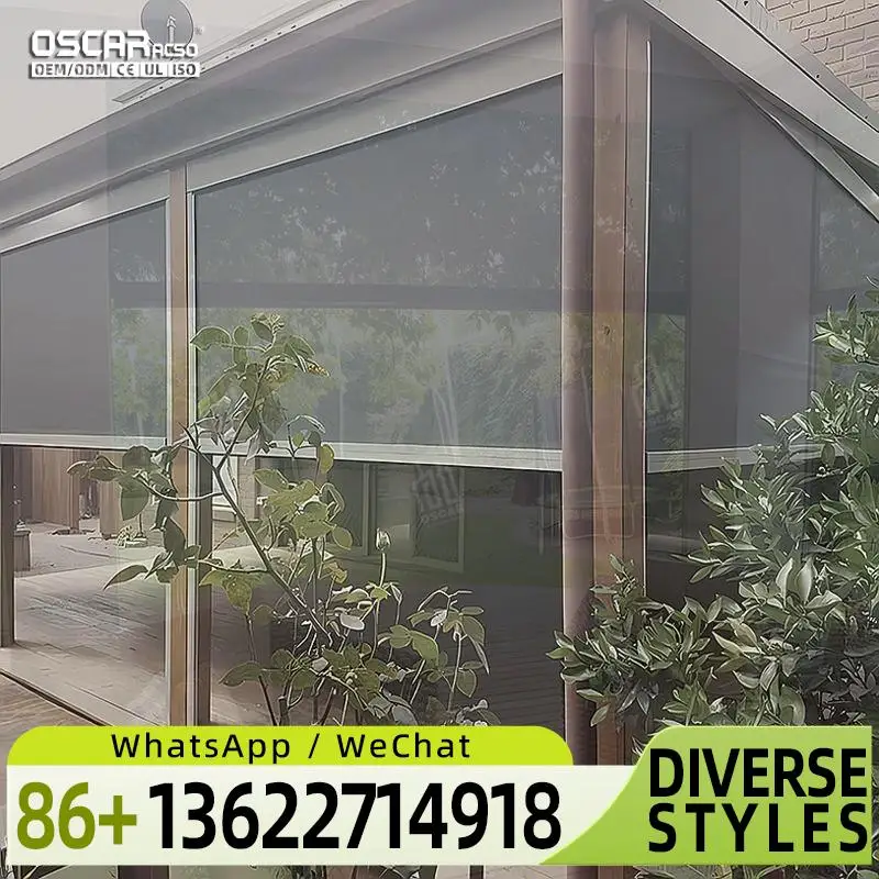 Customized Size Indoor Home Blackout Roller Window Blind for Day and Night Use Rolling Blind