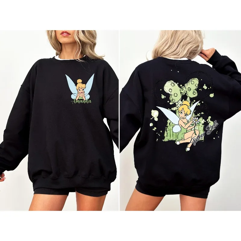 Little Ding Dang Princess, Disney Castle Hoodie für Damen, Sweatshirt, geeignet für Männer und Frauen im Herbst und Winter