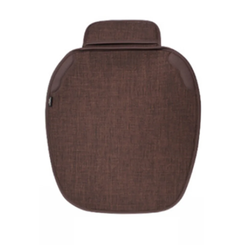 1 × سيارة تنفس الكتان غطاء مقعد السيارة أربعة مواسم سيارة مكافحة زلة غطاء مقعد المقعد الخلفي حشوة وسادة أجزاء كرسي السيارة الداخلي