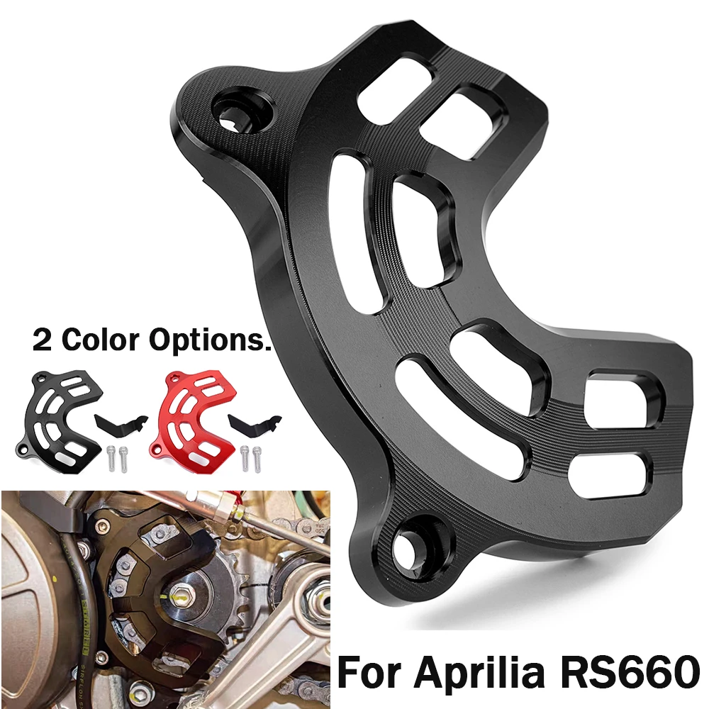 RS660 Front Sprocket Cover Chain Protector Guard For Aprilia RS660 2020 2021 2022 2023 RS 660 Motorcycle Sensor Protection Cover