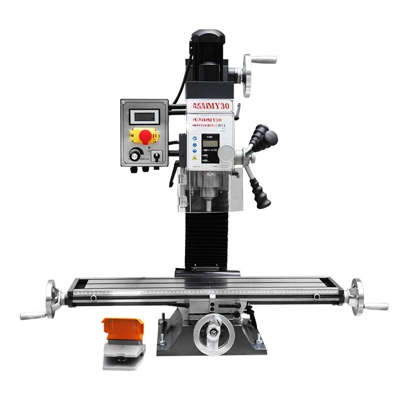 Extended table small milling machine Household high-quality electronic drilling machine Precision multi-function