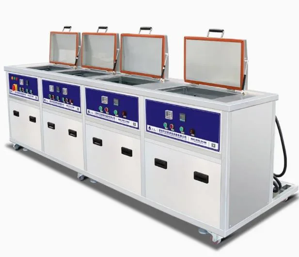 ized Ultra-Precision Industrial Cleaning Multi Tanks Industrial Ultrasonic Cleaner