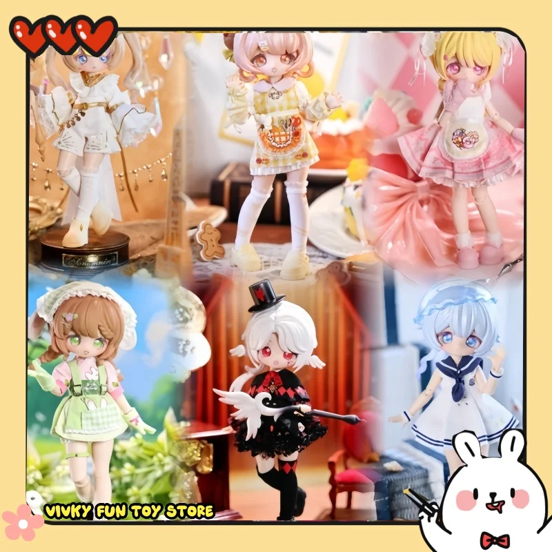 

Cutefolk Island Adventure Series 1/12 Scale Bjd Blind Box Jointly Movable Pvc Material Ornaments New Style Available In Stock