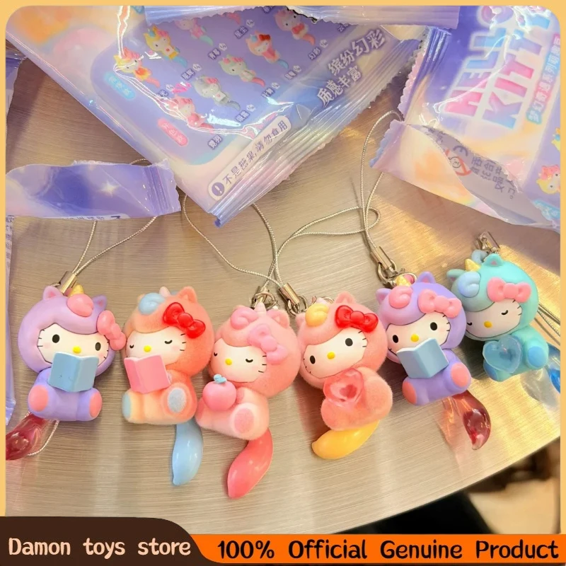

Hello Kitty Dreamy Adventure Series Fluffy Mini Blind Box Toys Cute Anime Desktop Decor Collectible Doll Figure Birthday Gift