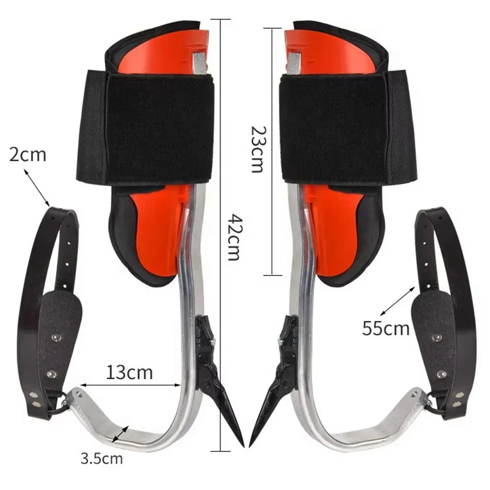 Lightweight Durable Tree Climbing Gear Set Tree Climbing Spikes Boots Pruning Tools for Outdoor Tree Work Climbing Practice