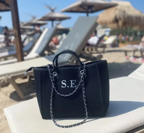 Imagen 1 del producto Bolso de mano personalizado para profesores, regalo con nombre personalizado para mujeres, regalo de agradecimiento en el aula escolar, regalo del día del maestro, bolso de moda