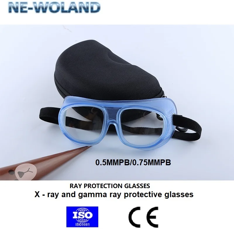 

Оригинальные свинцовые очки для защиты от рентгеновских и гаммовых лучей, легкая оправа из ПВХ со свинцовыми стеклянными линзами 0,5/0,75 ММПБ с боковой защитой