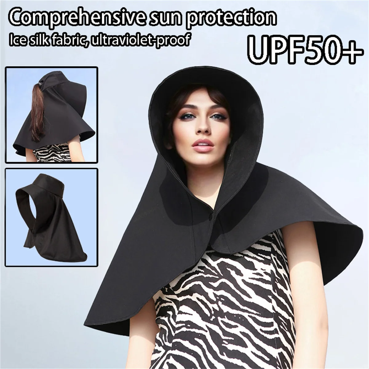 

Цельная однотонная многоцветная женская шляпа от солнца, женская анфас, летняя шляпа от солнца, защита шеи, большие поля, расширенная sunsha