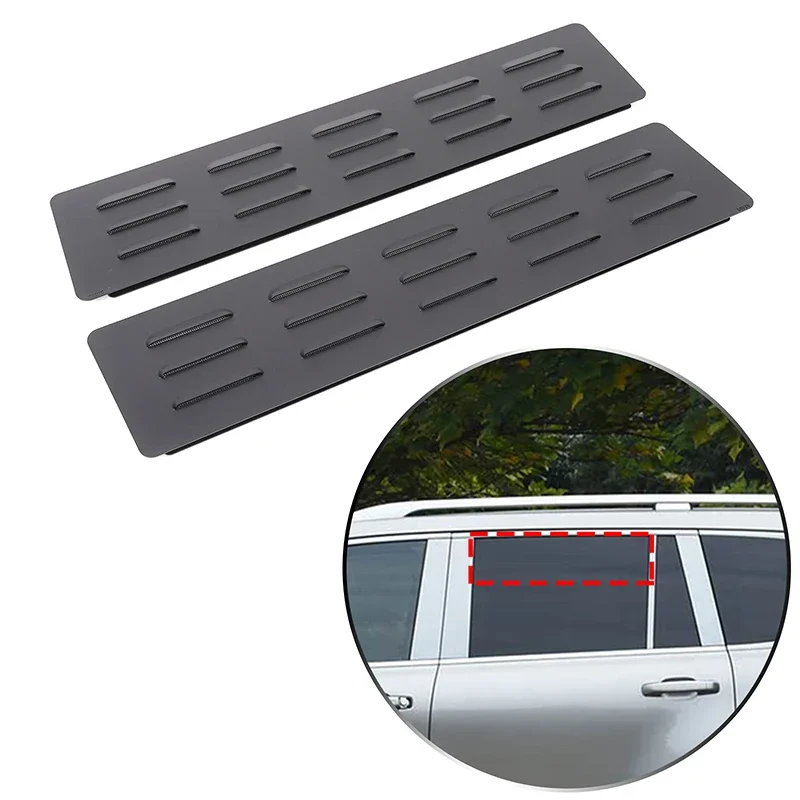 2-piece Set Aluminum alloy black For Great Wall Tank 500 2022+ car rear ventilation blinds modification decorative accessories