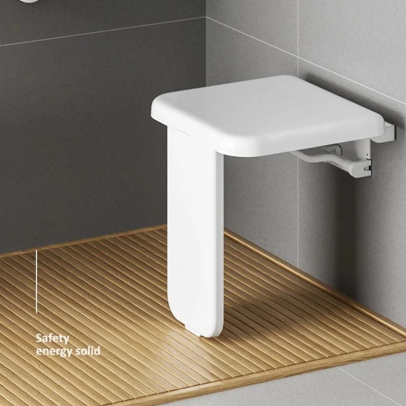 

Light Luxury Style Shower Bathroom Chair Folding Children Portable Wall Mounted Living Room Minder Tabouret Trendy Furniture