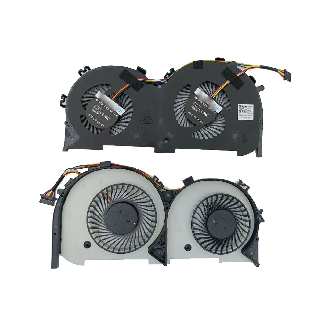 Ventiladores de refrigeração para Lenovo IdeaPad, Cooler CPU, Notebook, PC, Radiador, 700, 700-15ISK, 700-17ISK, 5H40K85913, DFS2001059A0T, Novo