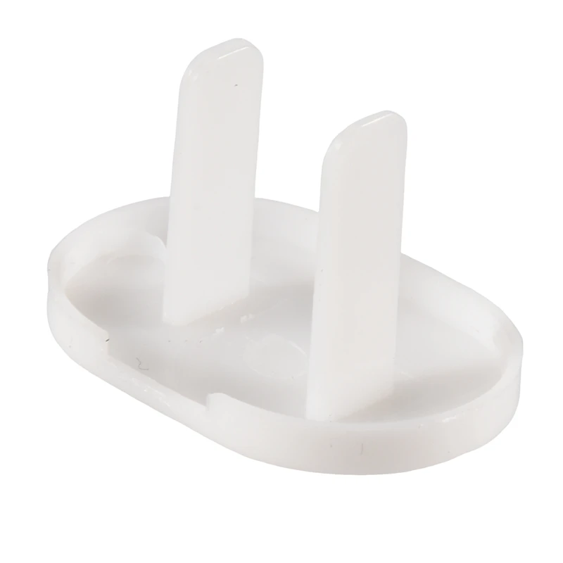 AA46 50Pcs Anti Electric Shock Plugs Protector Cover Cap Power Socket Electrical Outlet Baby Children Safety Guard Two Holes