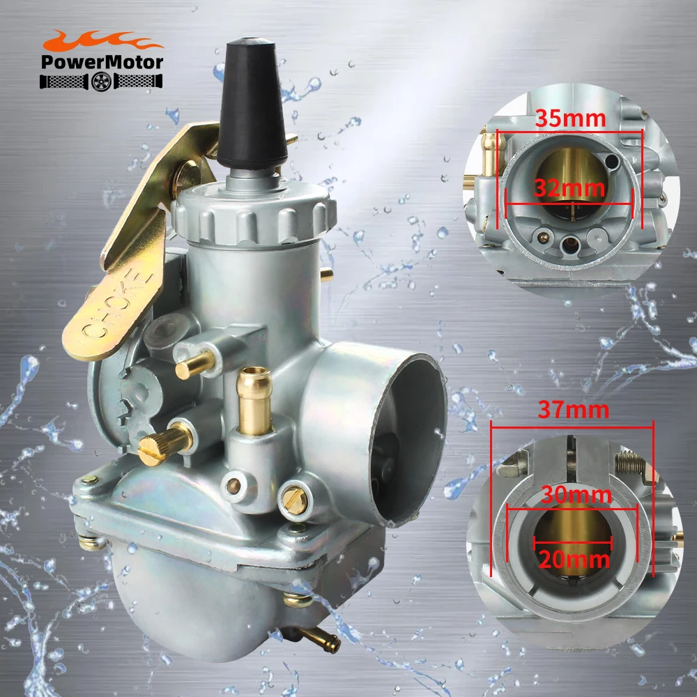 

For MIkuni VM20 Carburetor 50cc to 125cc Scooter 2 Stroke Motorcycle Parts For Honda Yamaha Motocross Enduro Pitbike Accessories