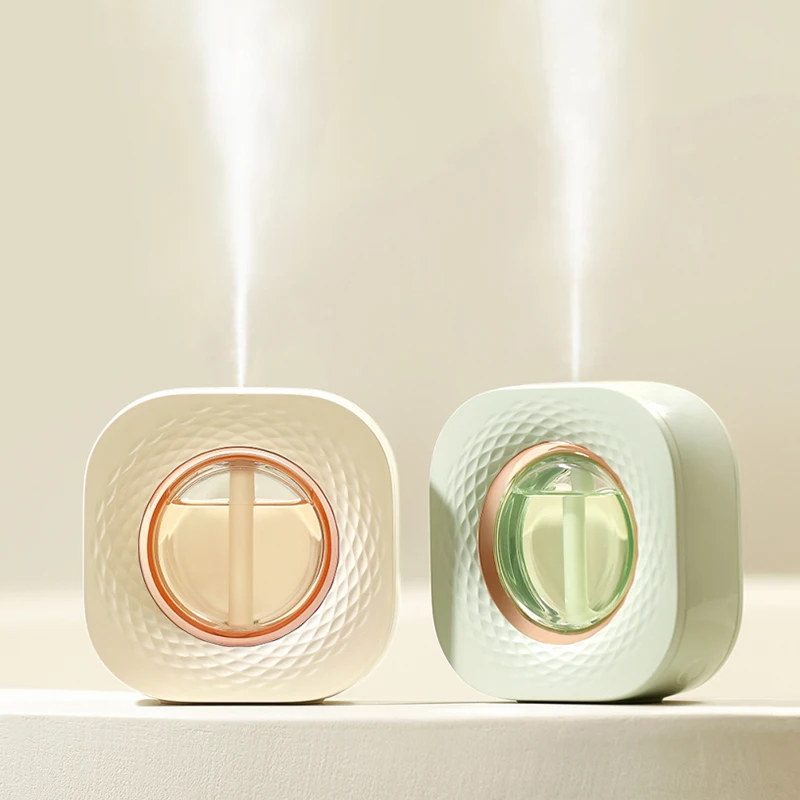 Difusor de Aroma para el hogar y la Oficina, lámpara de aceite esencial, ambientador de fragancia ultrasónico portátil con USB, luz nocturna, 3 velocidades