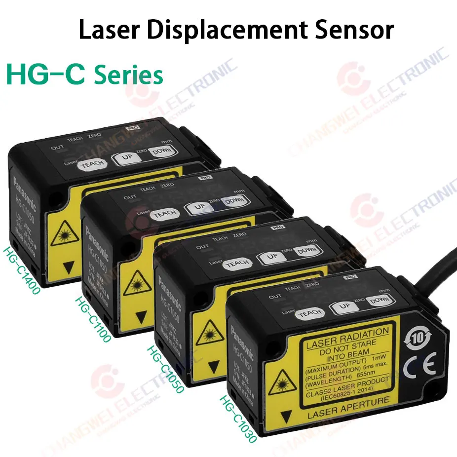 

HG-C1030 HG-C1050 HG-C1100 HG-C1200 HG-C1400 NPN Micro Laser Measurement Sensor Displacement Sensor 100% New Original