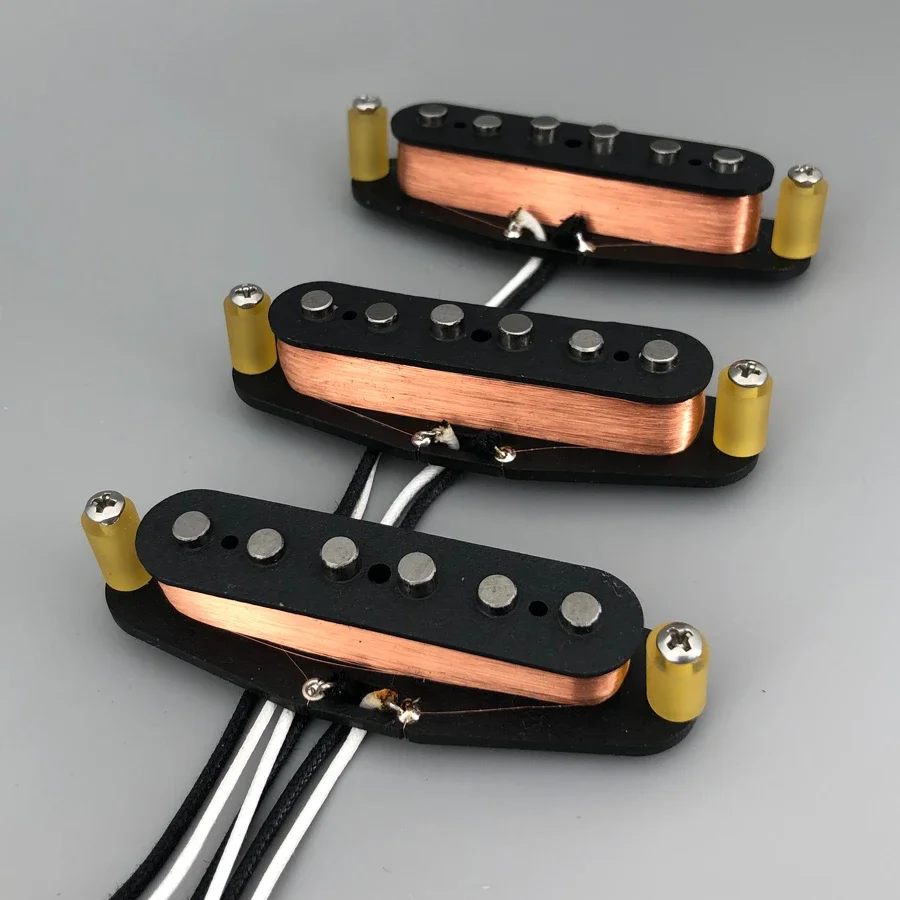 Classic V60 SSS Single Coil Handwound Guitar Pickups Neck Middle Alnico 5 Musical Instruments Accessories