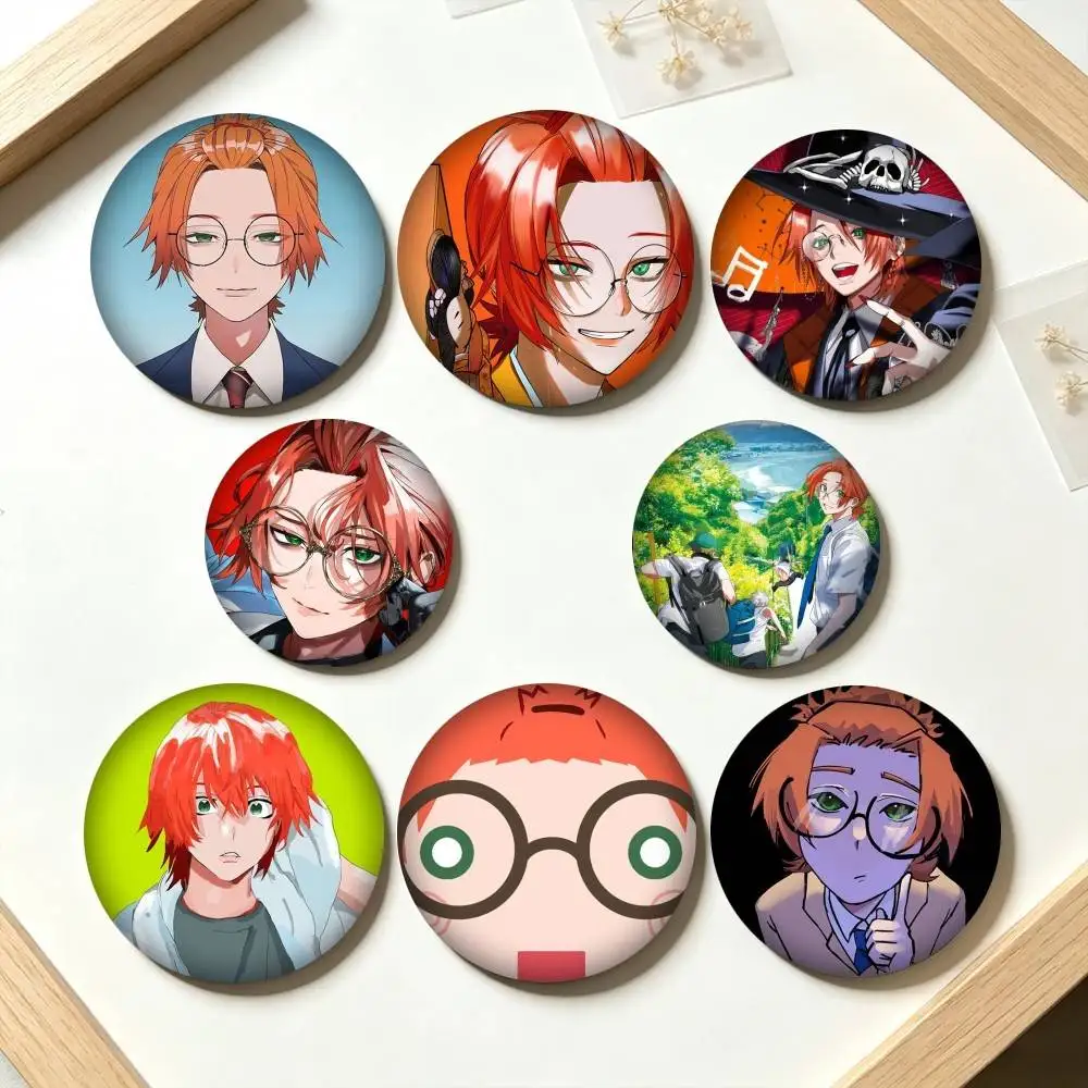 E-Eugene Korekishi Phantom Busters  25 32 44 58 75mm Badges Personalized Round Brooches Pins Accessory Gift