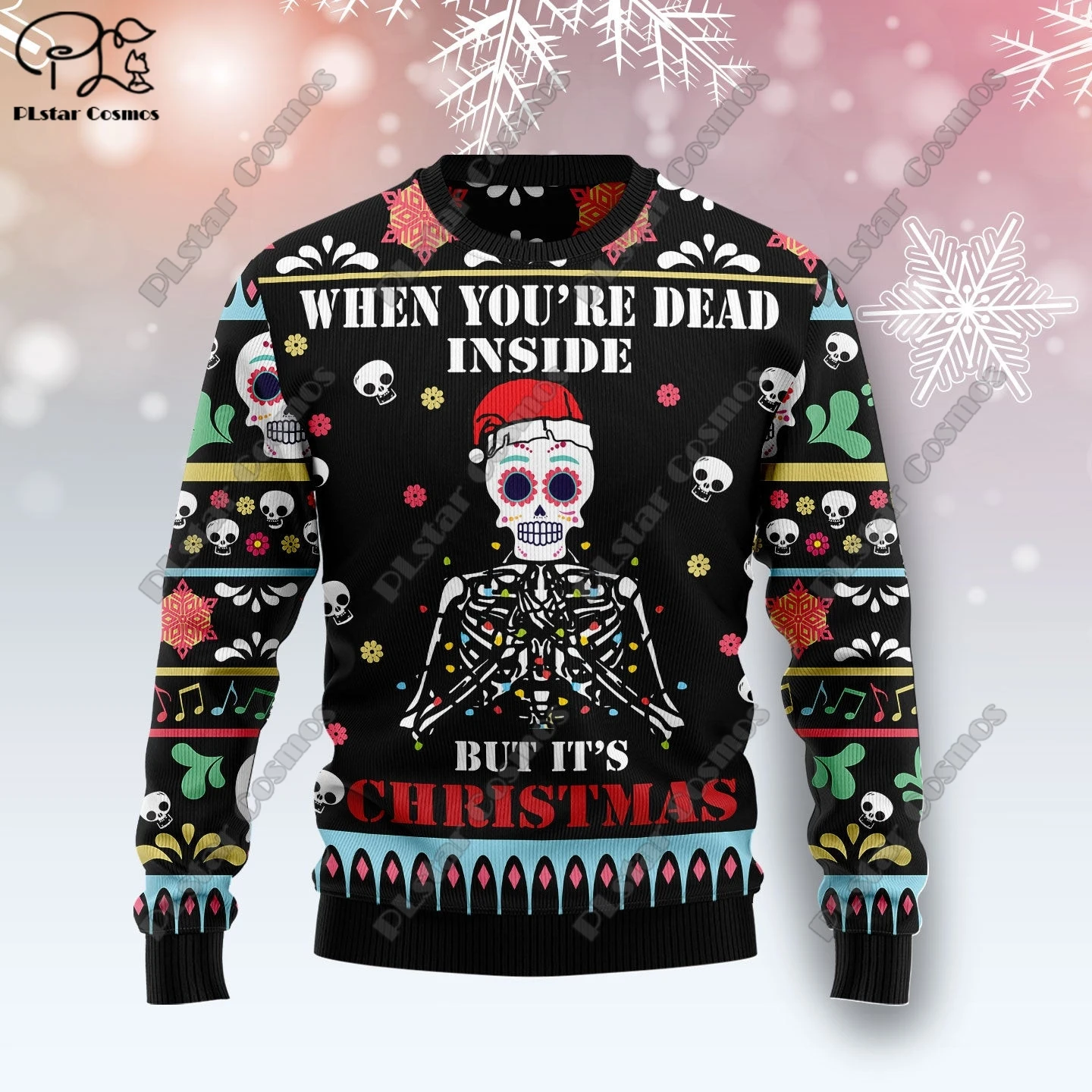 

New 3D Printed Animal Custom Series Cute Christmas Pattern Ugly Sweater Street Casual Winter Sweatshirt S-9