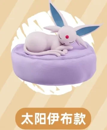 Hot Sale Pkm Eevee Sleeping Position Series Blind Box Sylveon Umbreon Flareon Jolteon Anime Desktop Decoration Model Toy Gift image 3
