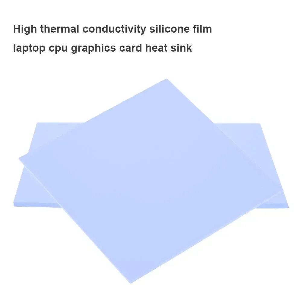 0.5/1mm 100x100mm Silicone Thermal Pad Sheet Computer PC CPU Graphics Chip Heat Sink Heatsink Cooling Conductive Thermal Pad